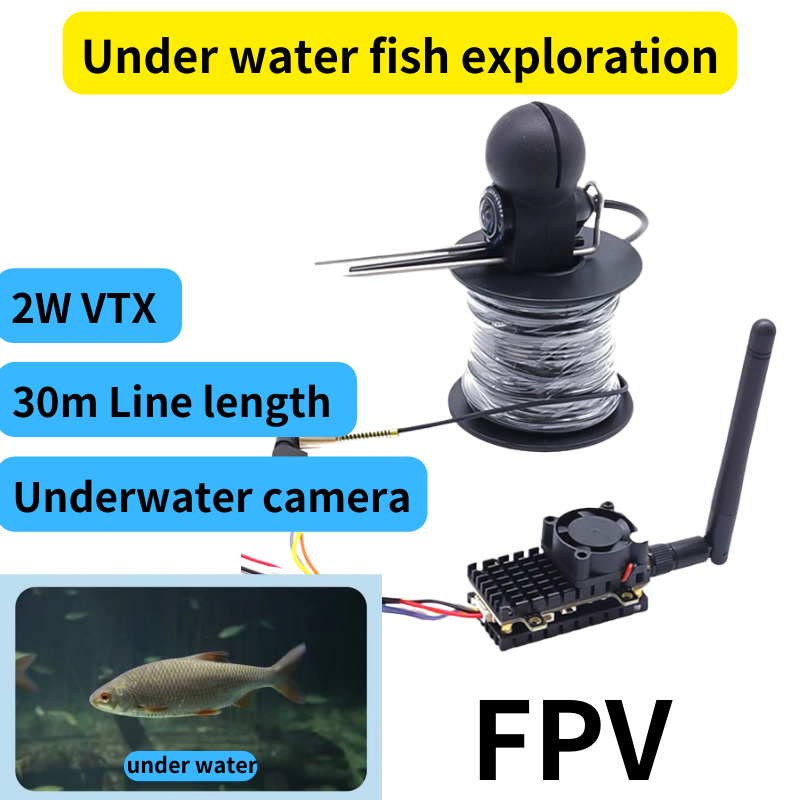 Underwater Camera - Trasmissione di immagini da 2 W,