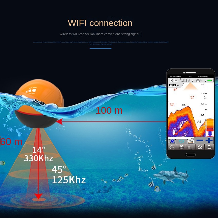 Nuovo Ecoscandaglio Smart WiFi - Fish Finder recensione e prezzo