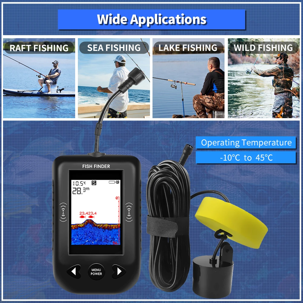 Ecoscandaglio Portatile Erchan - Fish Finder Cable recensione e prezzo