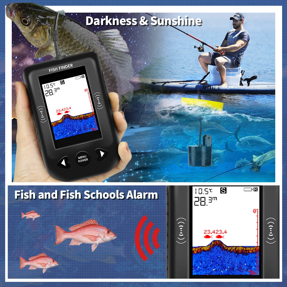 Ecoscandaglio Portatile Erchan - Fish Finder Cable recensione e prezzo