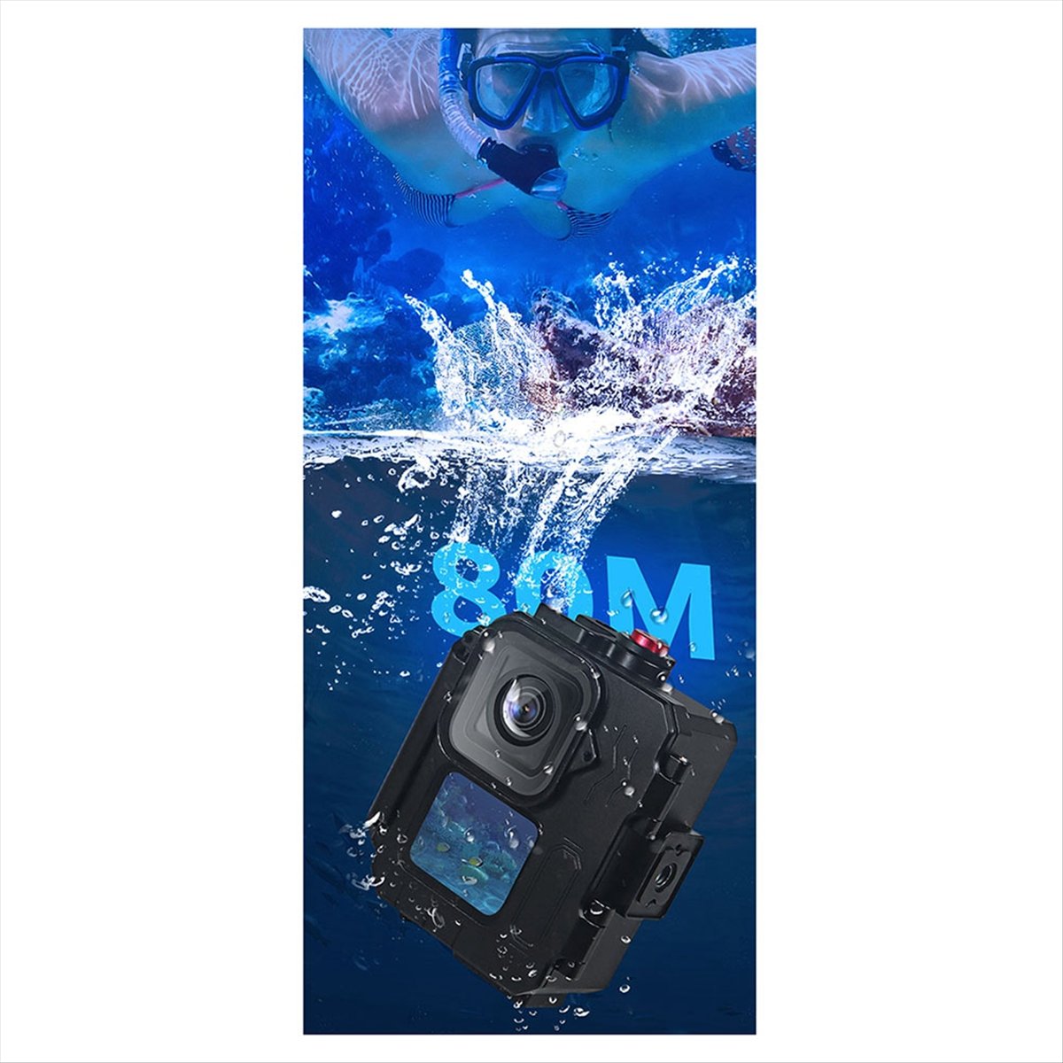 Custodia Impermeabile N05R 80M - Underwater Camera recensione e prezzo