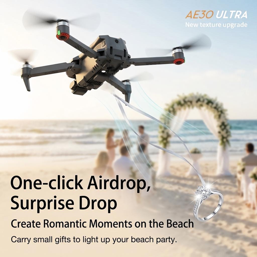 NUOVO Drone GPS AE30 Ultra con - Fishing Gps recensione e prezzo